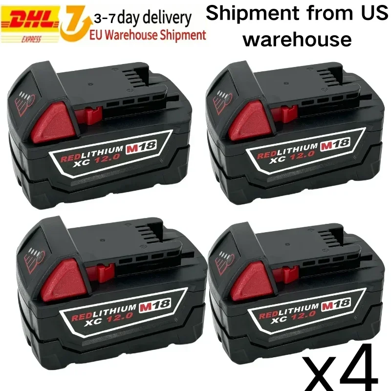 100% for original M18 Battery 18V 6.0Ah Replacement Lithium Battery for M18 48-11-1815 48-11-1850 2604-22 Battery