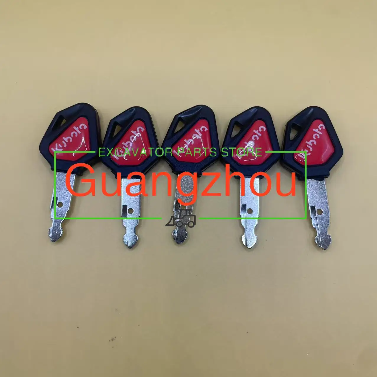 

2 шт. 459A ключ RC461-53930 ключ зажигания подходит для мини-экскаватора Kubota экскаватор мини-погрузчик с бортовым поворотом гусеничный погрузчик