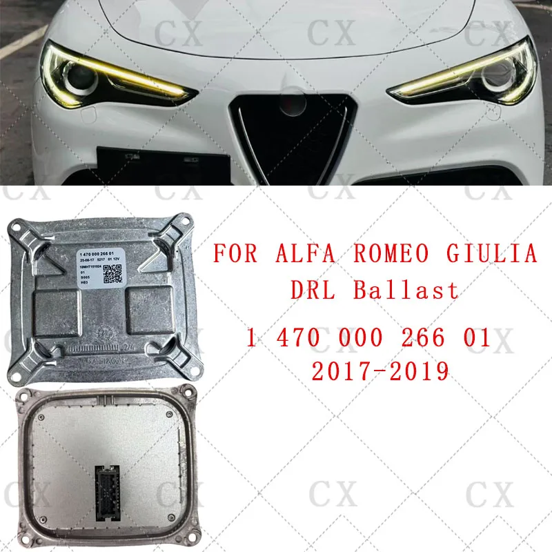 

147000026601 10EEG151924 For Alfa Romeo Giulia 2017 2018 2019 Headlight Driver Ballast Module Steering Assist Light Control Unit