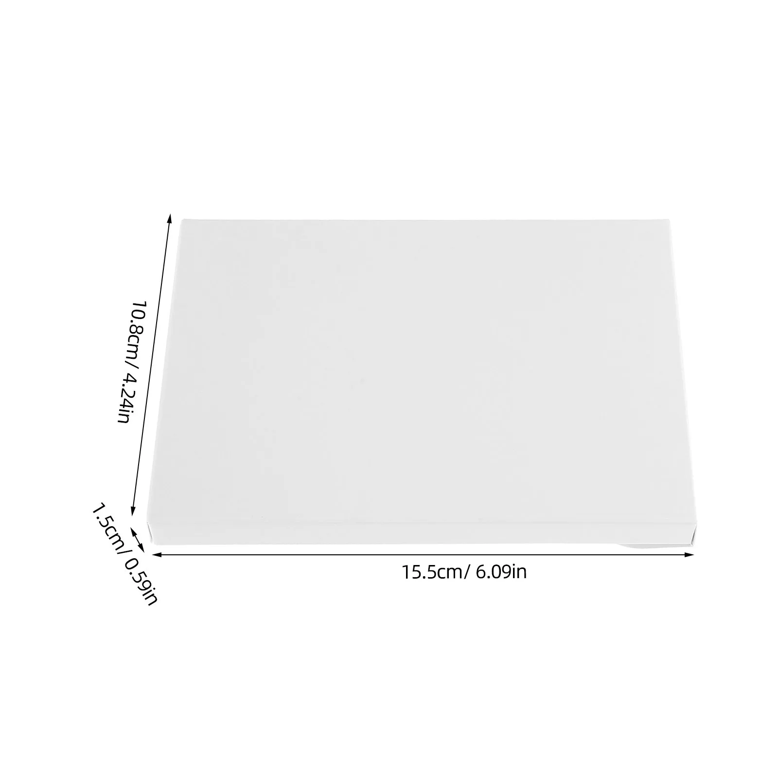 50 Buah Kotak Penyimpanan Kartu Kertas Kraft Organizer Kartu Pos Tempat Amplop Kosong Kartu Ucapan Wadah Penyimpanan Foto Dokumen