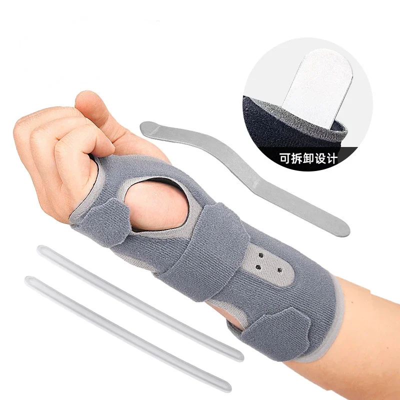 Wrist protection steel plate support Wrist Guard Splint Support Brace for Tenosynovitis Arthritis Tendonitis Immobilizer