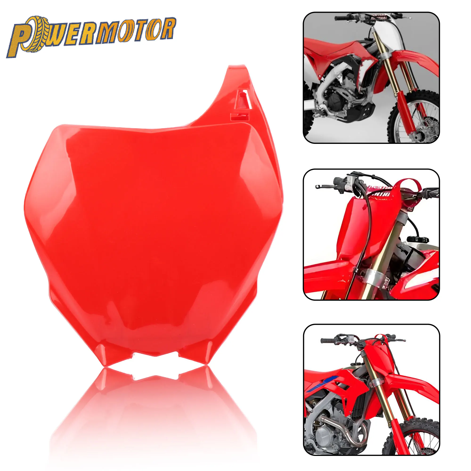 

Enduro Dirt Bike Motocross Front Number Plate For Yamaha YZ125 YZ250 YZ250F YZ450F WR450F 2006-2019 Accessories