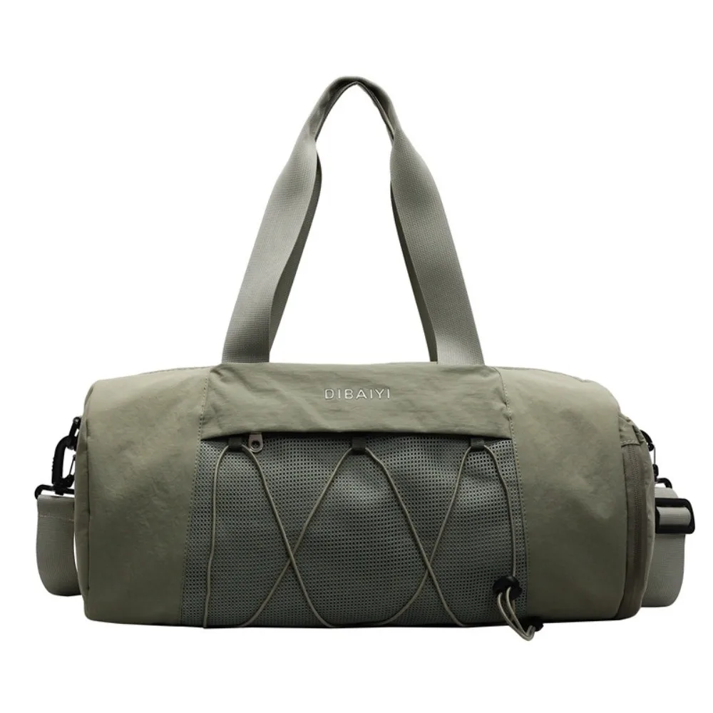 

Korean Style Travel Luggage Bag Large Capacity Waterproof Gym Bag Single Shoulder Dry and Wet Separated Duffel Bag Swimming