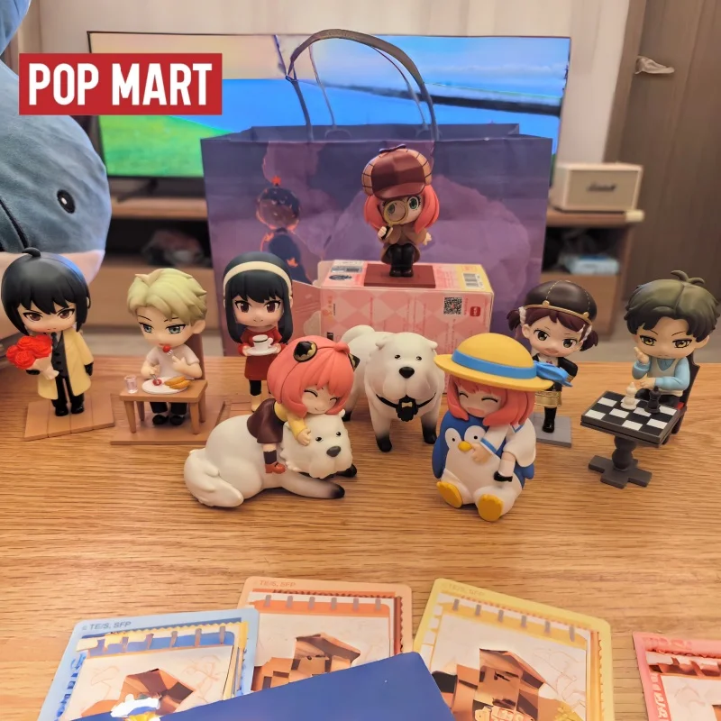 

2026 New Product Genuine Popmart Spy Play Home Daily Series Handmade Blind Box Aniyafujie Creative Ornament High Quality Gift