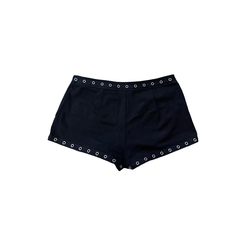 الرجعية البوب الكلاسيكية بلون البسيطة السراويل الصيف الأوروبية والأمريكية شارع العليا العصرية الأزياء الراحة تنوعا البسيطة السراويل #3