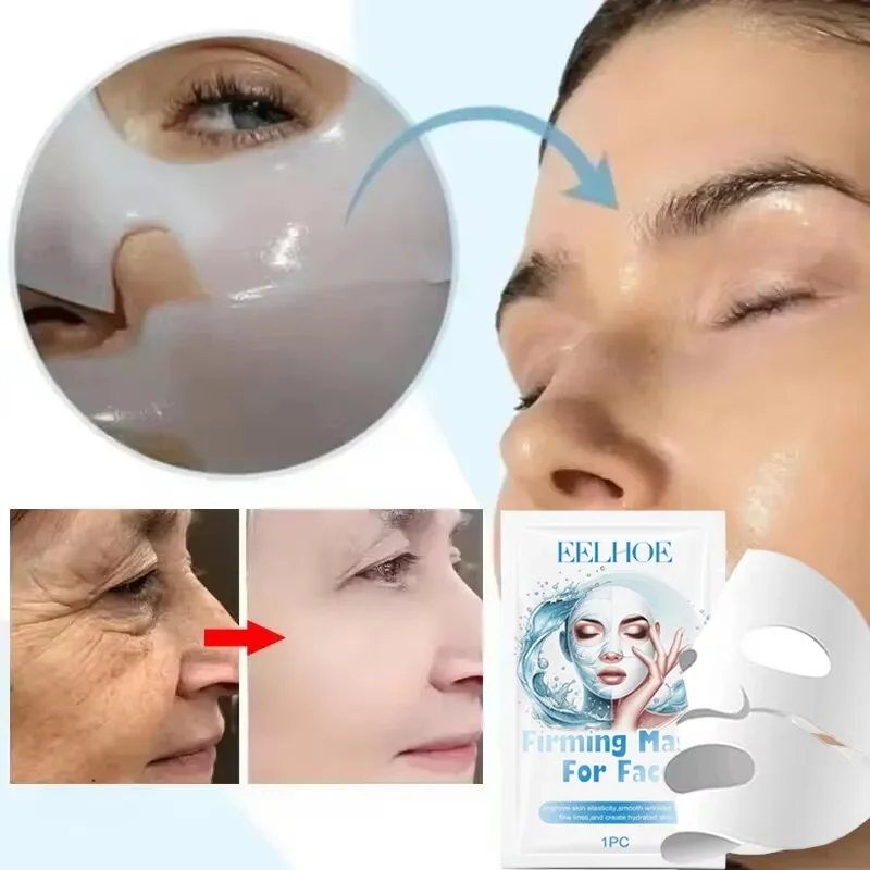 

Collagen Wrinkle Remover Face Mask Instant Firming Lifting Anti-Aging Serum Fade Fine Lines Moisturizing Korean Skin Care