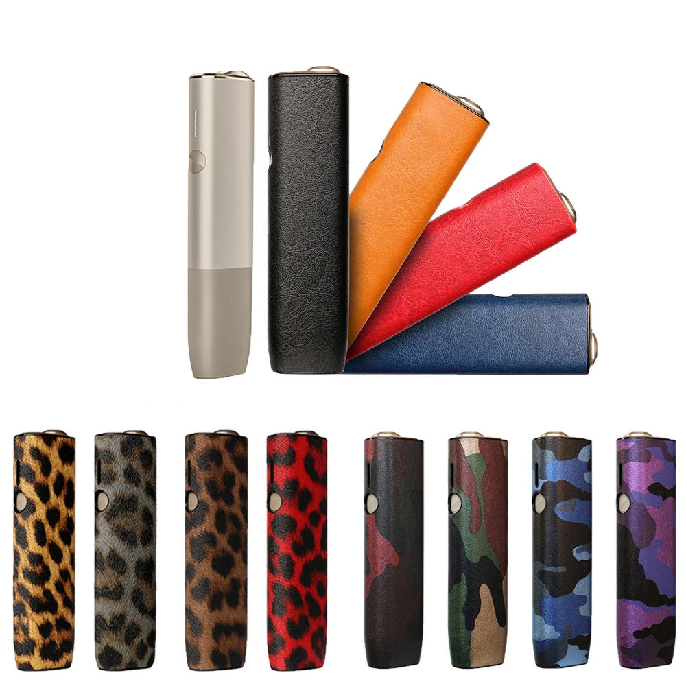 CHANCHAN Portable 20 Colors Leather Case for IQOS ILUMA ONE Skin Cover for iquos ILUMA ONE Case Protection Cover