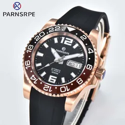 PARNSRPE-Men's Mechanical Watches Luxury Automatic Watches Men's 2023 Newly Upgraded 100M Water Resistant NH36 Movement Sapphire