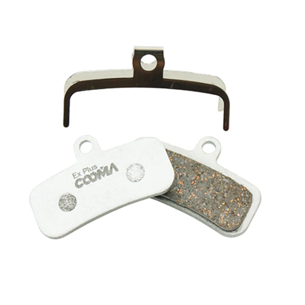 COOMA SPORT 4 Pairs Ex Plus Bicycle Disc Brake Pads for SHIMANO XTR,DEORE XT,SLX,DEORE,SAINT,ZEE,Alu-Alloy Backing