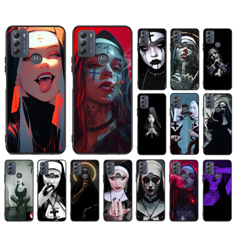 Nun Phone Case ForMoto Edge 50 40 Pro Edge 40 30 Ultra Neo Fusion G Power G Stylus G Play E32 E20 E40