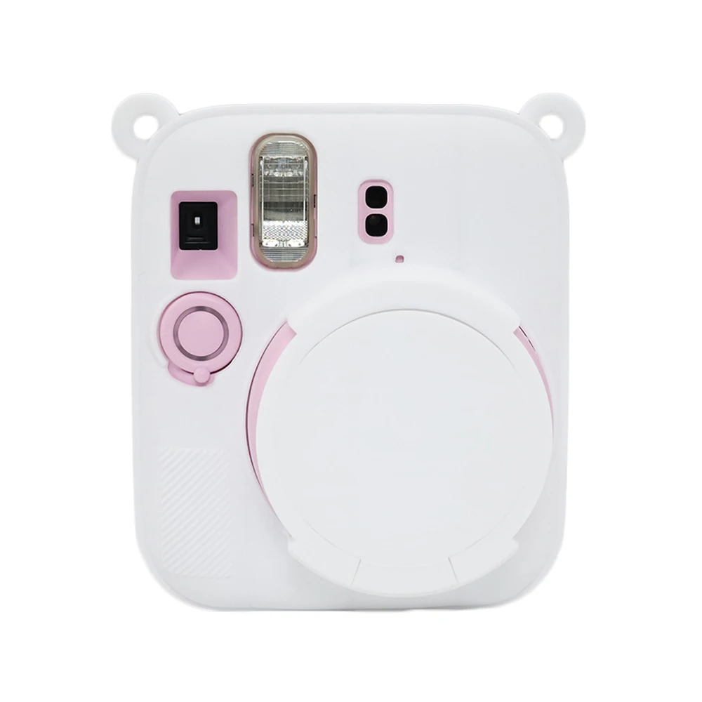 For Instax Mini 13 Silicone Protective Case with Lens Cover Shockproof Anti Scratch Precise Cutouts Easy Install