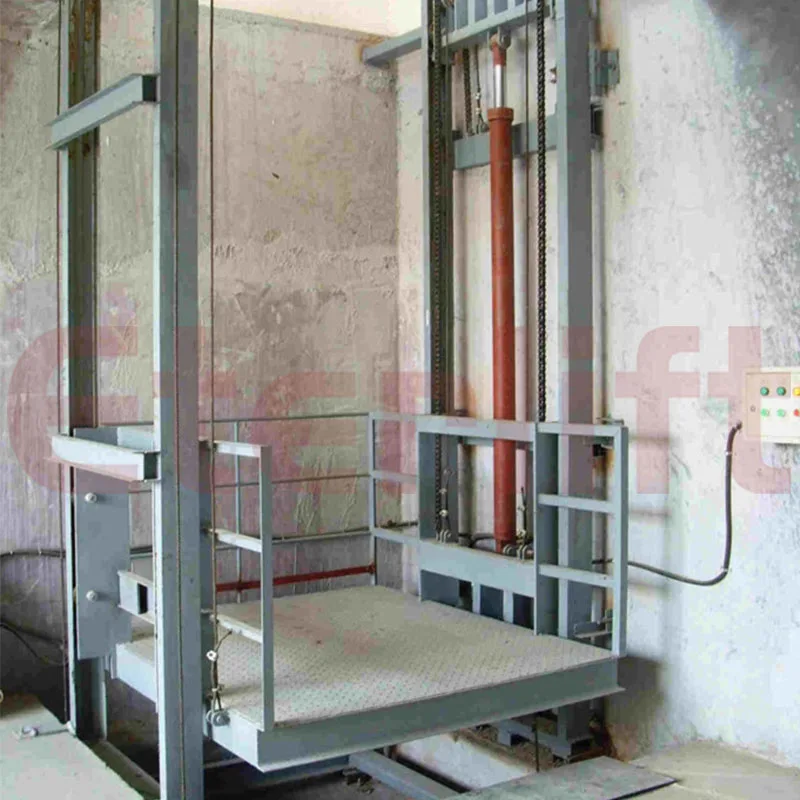 

Industrial Warehouse Electric Hydraulic Cargo Goods Lift Platform