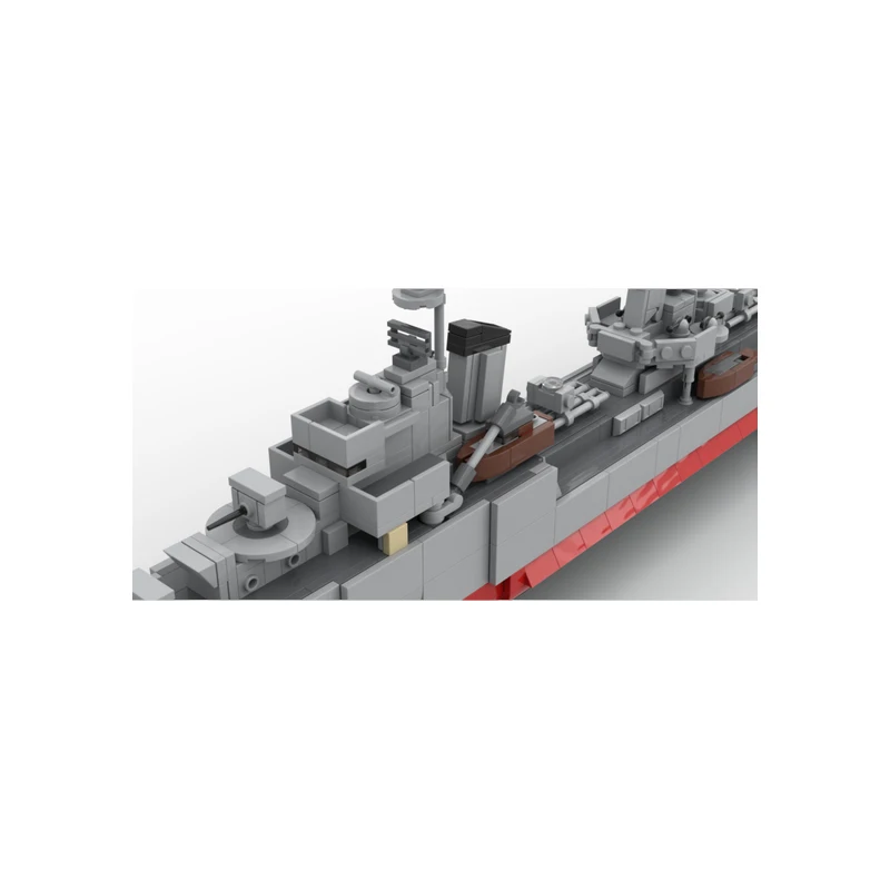 Military MOC Karl Galster frigate building block Battleship kit Navy warship model Army weapon bricks set Arms cruiser vehicle