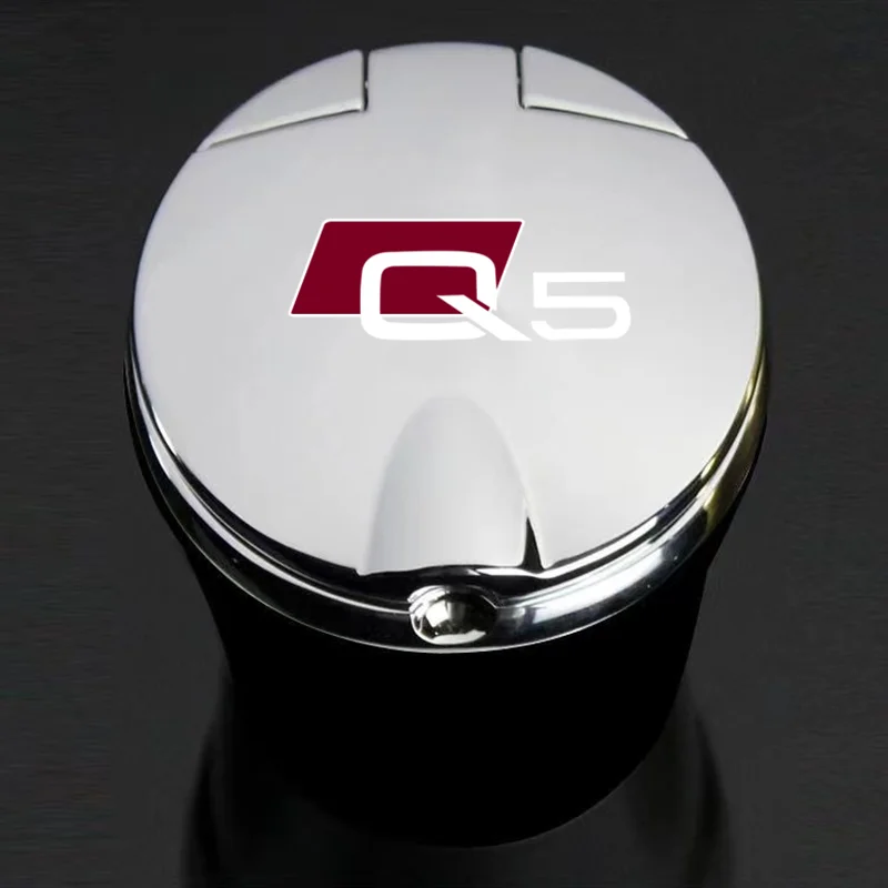 

Car Ashtray with LED Light Car Smokeless Cup Holder For Audi Q5 2009-2015 2016 2017 2018 2019 2020 2021 Accessories
