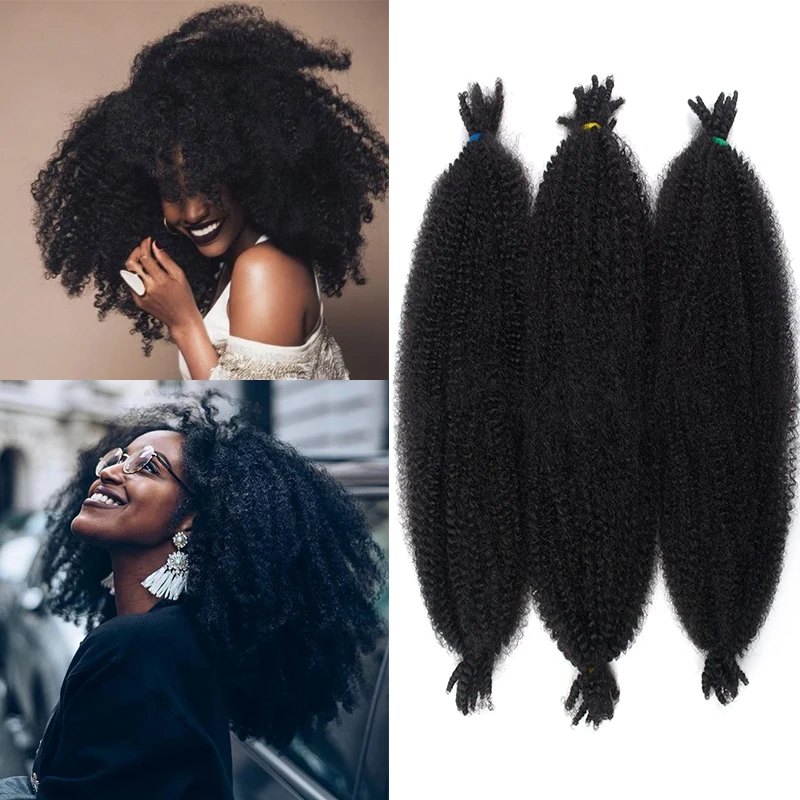 

Marley Twist Braiding Hair 18Inch Marley Hair for Faux Loc Crochet Braids Passion Twist Soft Curly Braiding Hair for Black Women