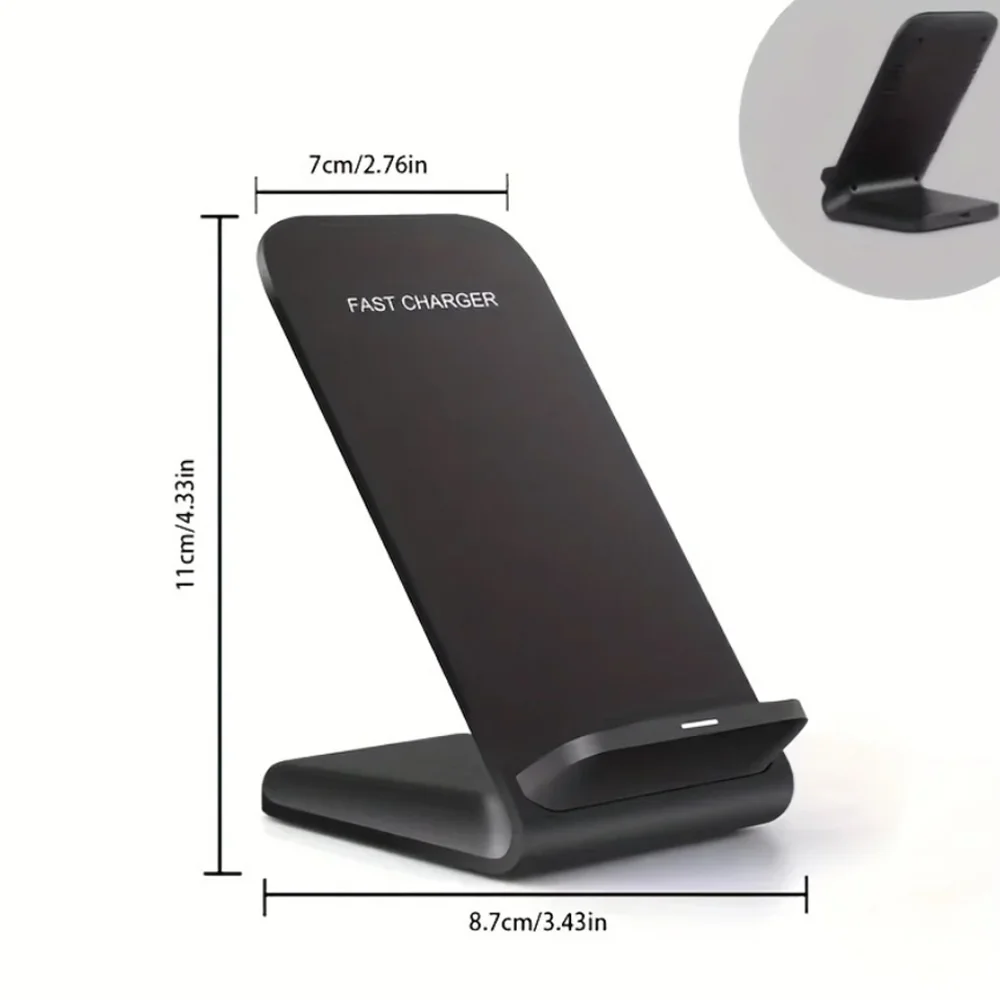 30W Wireless Charger Stand Pad For IPhone17 16 15 14 13 12 Pro X XS Max XR 8 Samsung Xiaomi Induction Fast Charging Dock Station