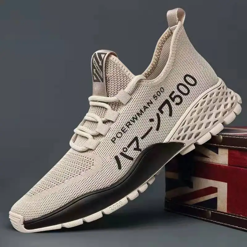 Male Sneakers Fashion Casual Shoes for Light Soft Breathable Vulcanize Shoes High Quality High Sneakers Running Shoes for Men