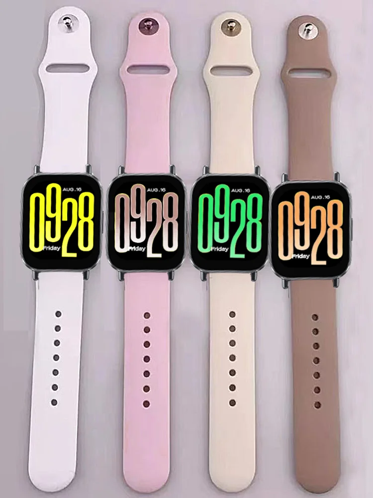 22mm correa For Redmi Watch 5 lite Sport Band For Xiaomi Watch5 Active Wristband Silicone Bracelet 20mm watch Strap accessories