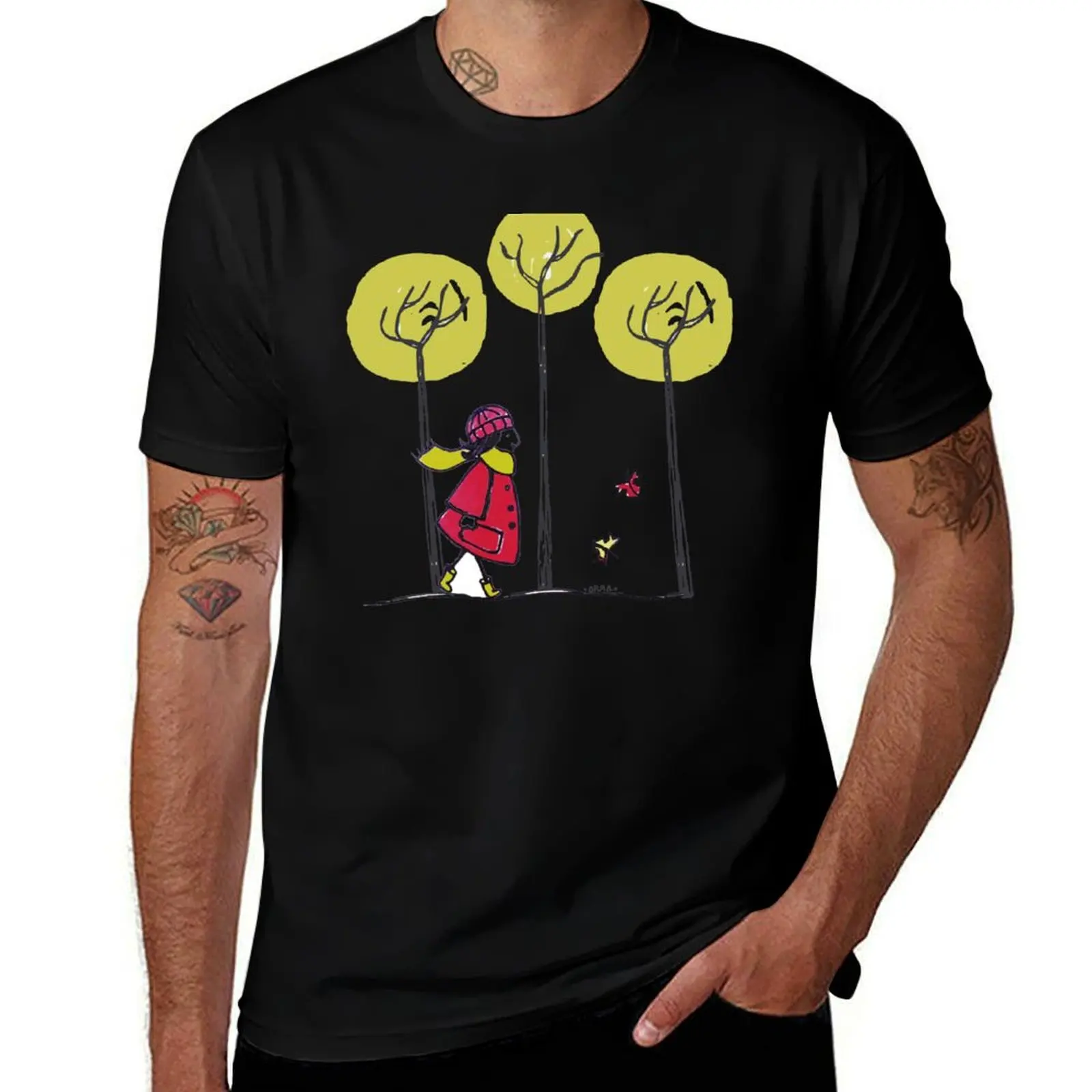 

AUTUMN T-Shirt Big Size Daily Wear T-Shirt