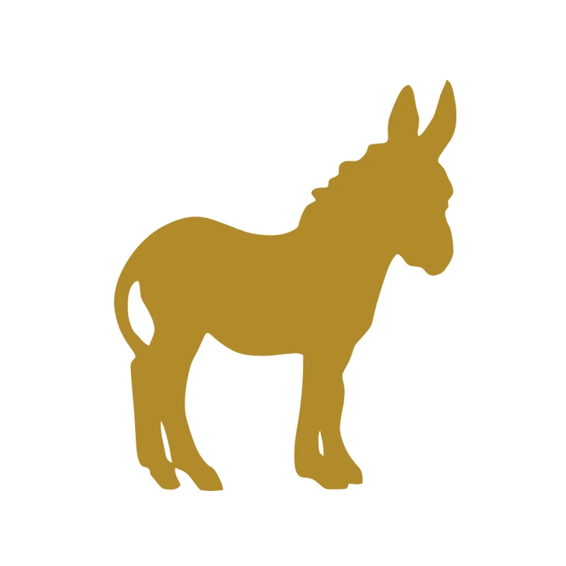 Donkey Animal Vinyl Die Cut Car Decal Sticker Window Laptop Wall sticker many colour