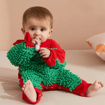 8 best sales Macacão de bebê esfregão - №6