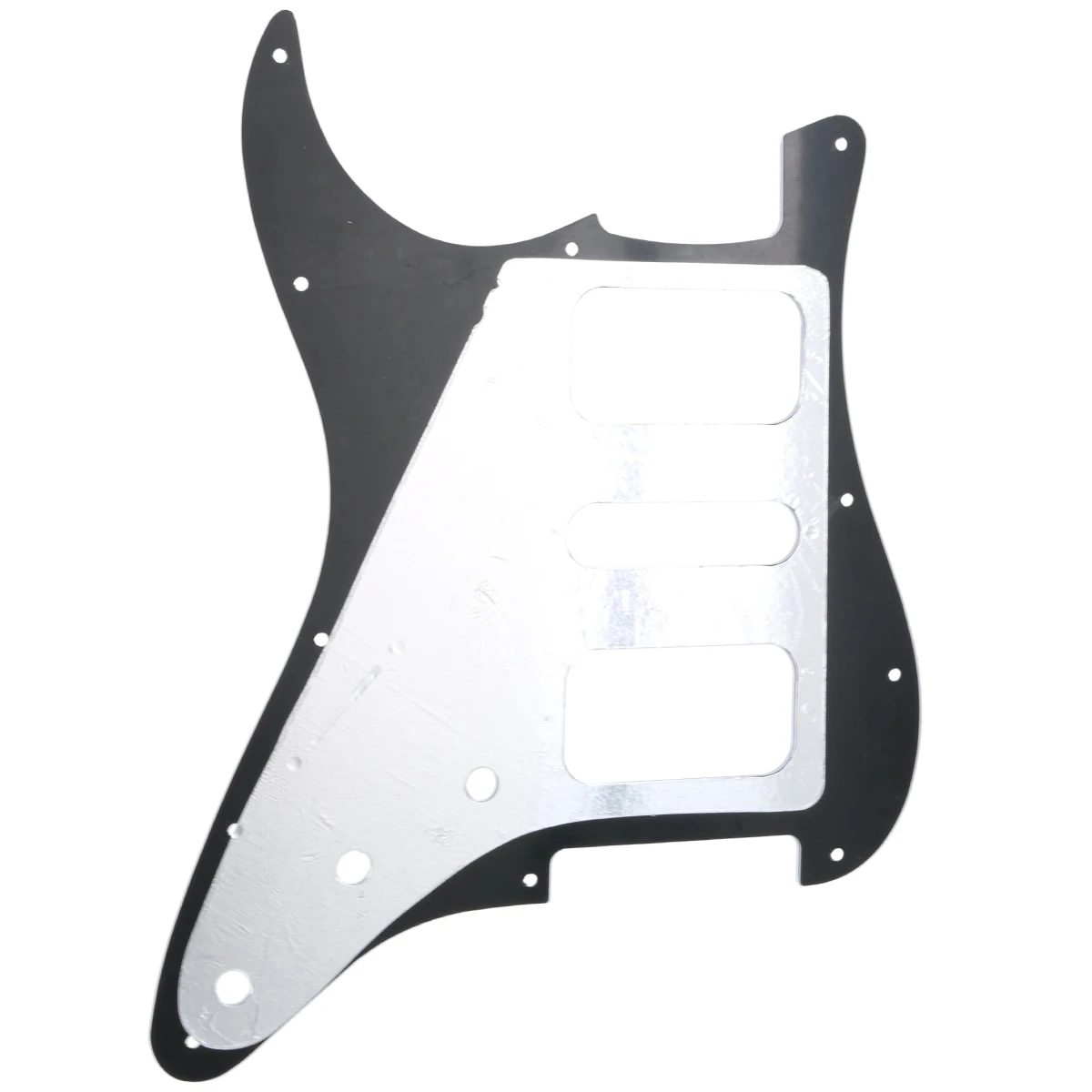 Musiclily Pro 11 fori Round Corner HSH Guitar Pickguard per American Mexican Fender chitarra elettrica Standard ST Style