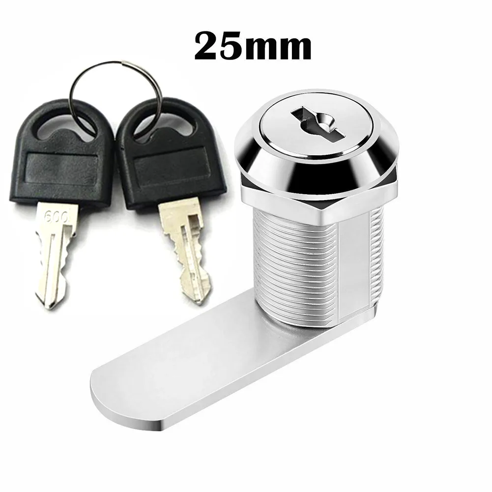 درج قفل كامة خزانة صندوق البريد اسطوانة قفل خزانة اللسان خزانة 16/20/25/30 مللي متر مع 2 مفتاح أثاث الأمن الأجهزة