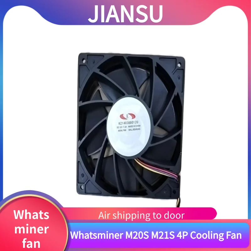 Whatsminer M20S M21S 4P Cooling Fan Industrial Cooling Accessory D14 21