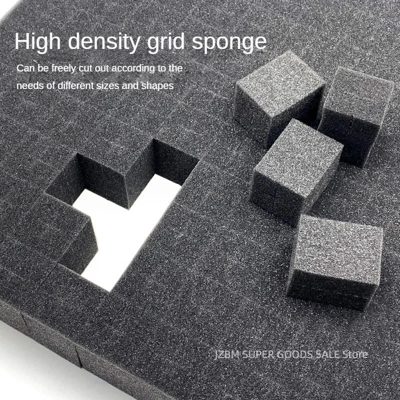 Toolbox Pick Apart Foam Insert Customizable Size Sponge Pre Cut Grid Foam Pick Pluck Foam For Hard Case Precorted Shadow Foams