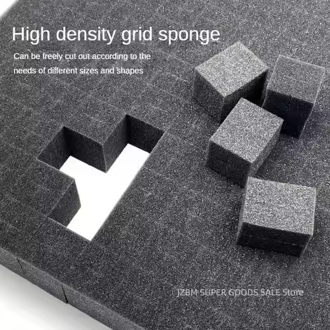 Toolbox Pre Cut Grid Foam Pick Pluck Foam Insert For Hard Case Pick Apart Precorted Shadow Foams Toolbox Organizer Customizable