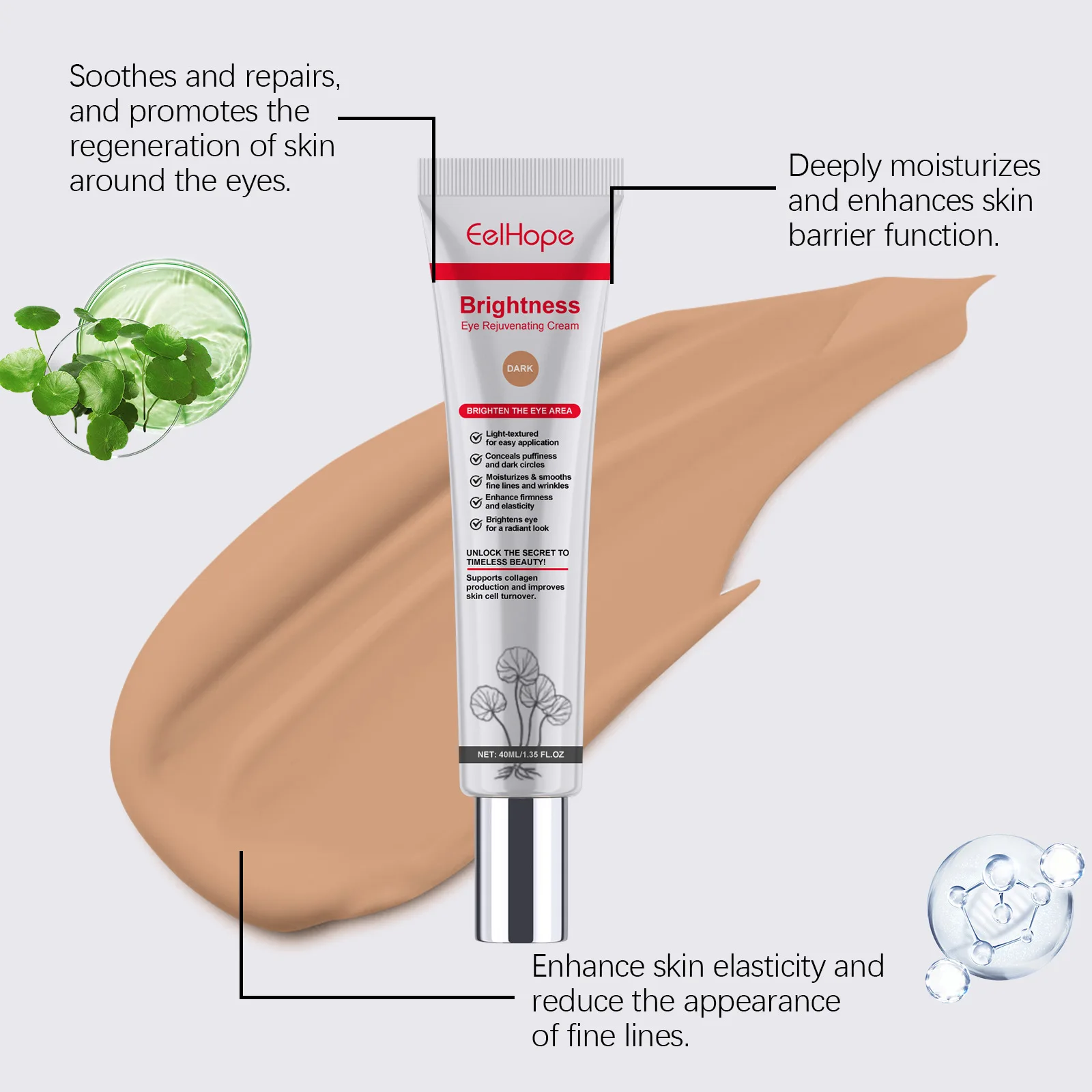 Augen Dunkler Concealer Unsichtbare Augen Augenringe Abdeckung Akne Licht Concealer Erhellen Langlebige Gesichts Make-Up Basis Kosmetik