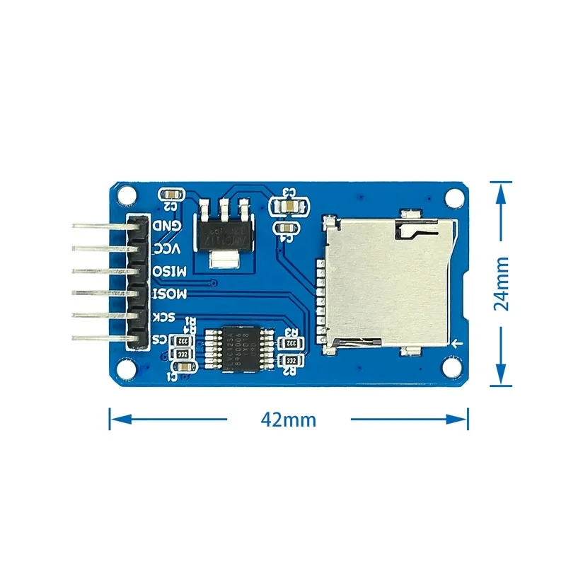 Micro SD Card Module SPI Interface Mini TF Card Reader For Arduino