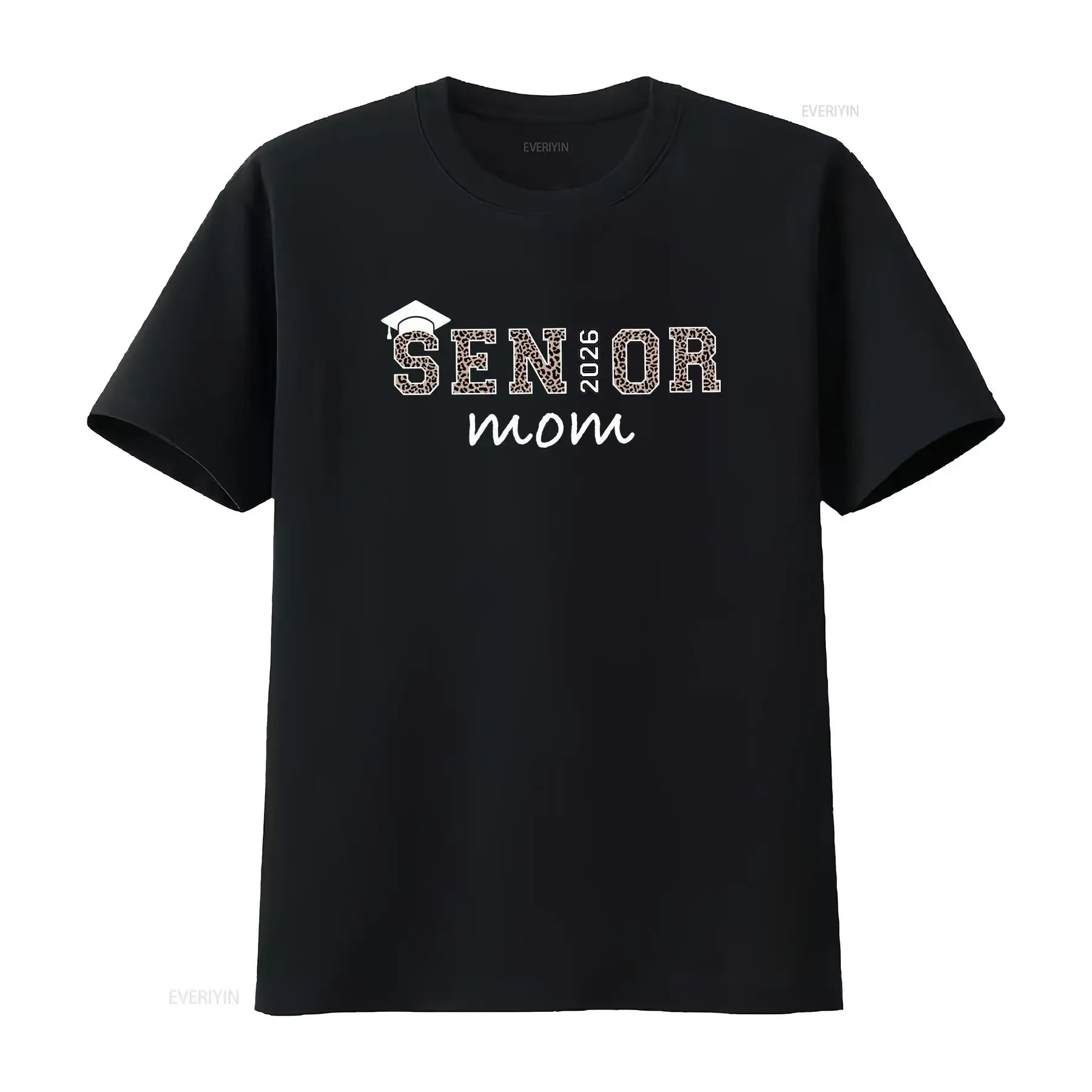Senior Mom 2026 T Shirt Class Of Graduation Graduate s vintage Washed fashion designer clothes Top For Everyday Wear Stylish