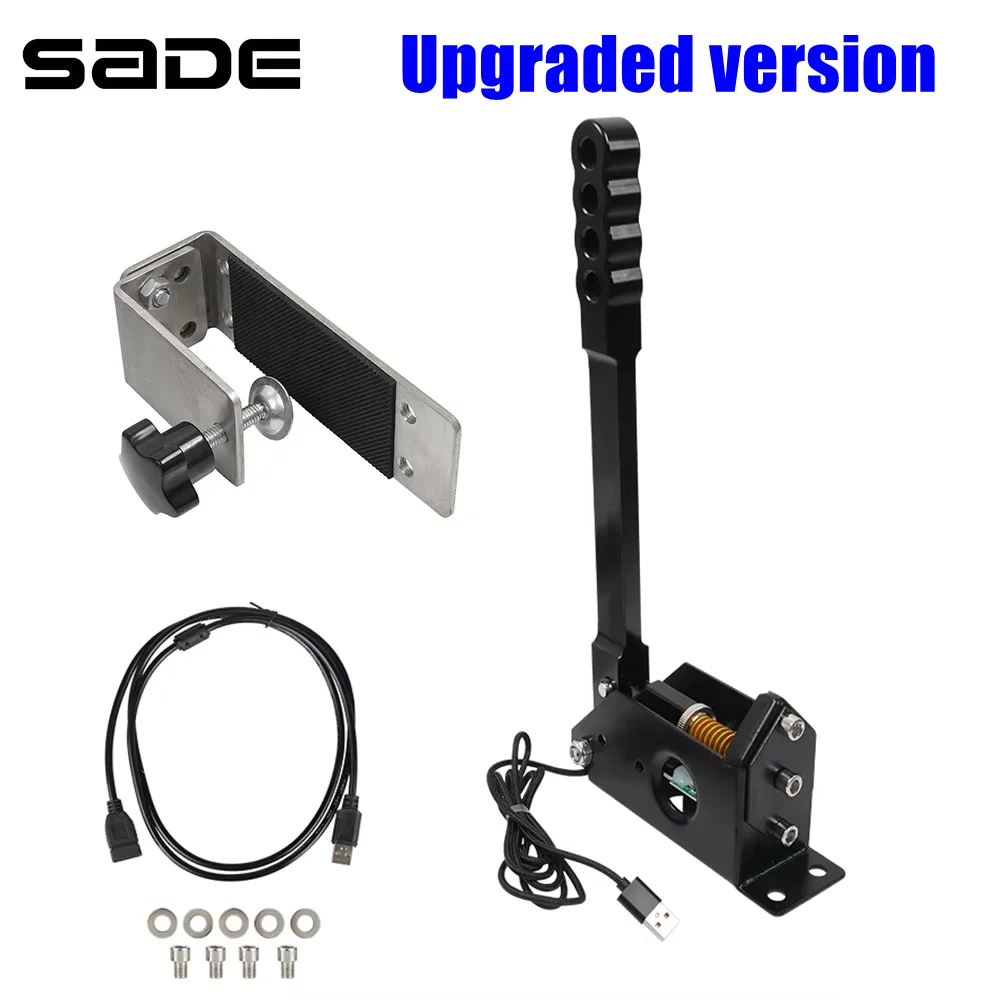 Upgraded Version PC USB SIM Racing Games Handbrake With Bracket For Logitech G25 G27 G29 T300 T500 Assetto corsa Dirty 2.0 4.0