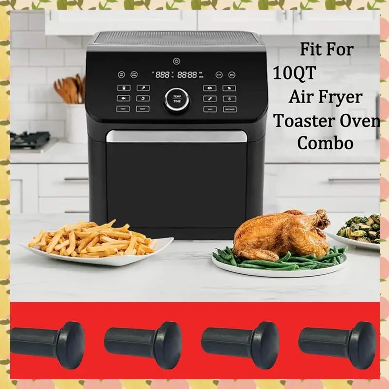 Caci 8PCS Air Fryer Rubber Feet For COSORI Air Fryer Toaster Oven Combo 10QT Air Fryer Oven Tray Feet