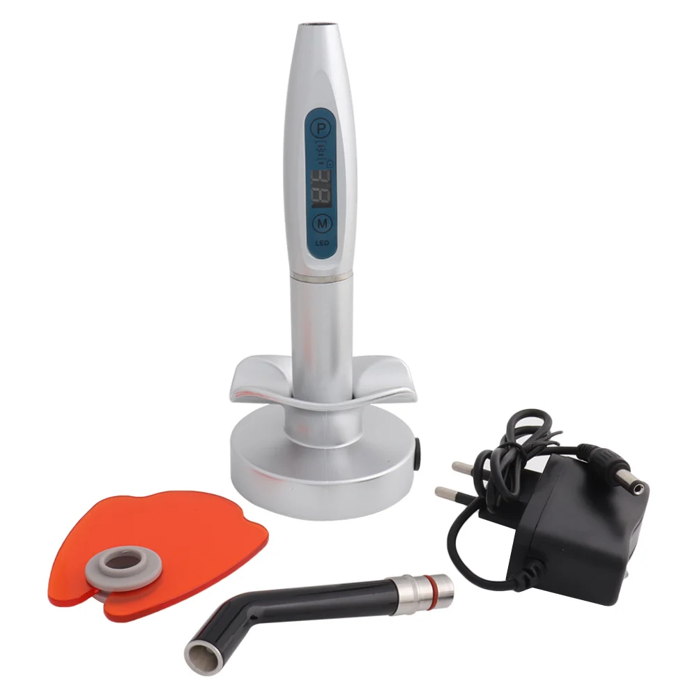 

Dental Curing Light Cure Light Cure Lamp Curing Machine Wireless Cordless Solidify LYA180A White/Black