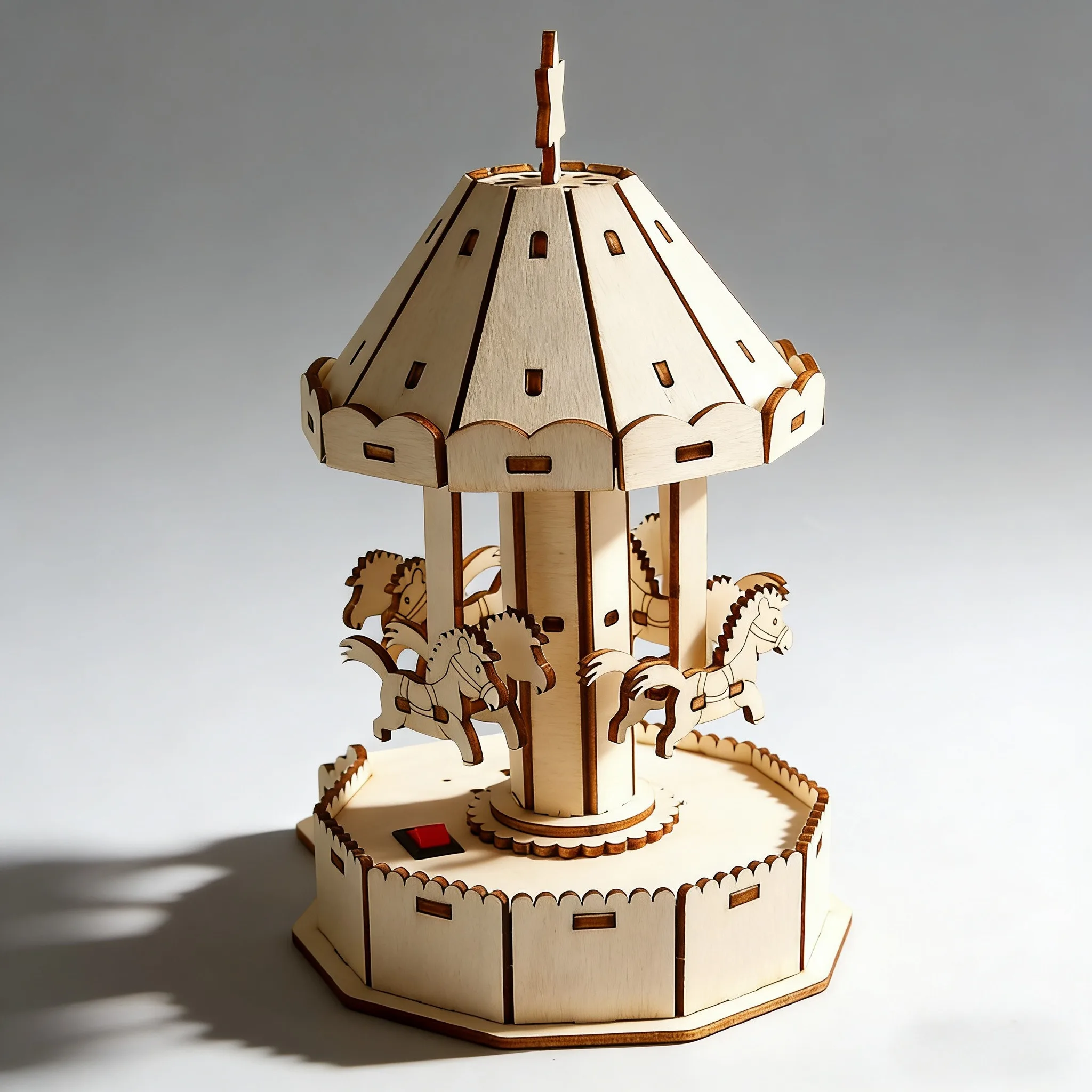 

Children's science and education experiment models, children's DIY carousel hand-assembled toys, DIY gifts