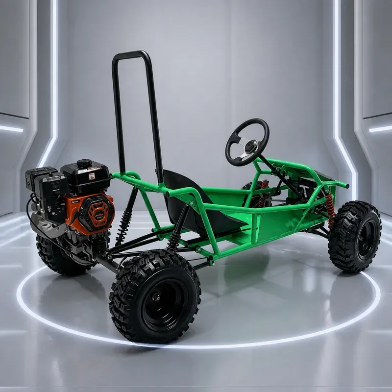 4 Wheel Gas Powered Go Kart Off Road Buggy Adult Outdoor Mountain Drift Racing Vehicle All Terrain Climbing Car