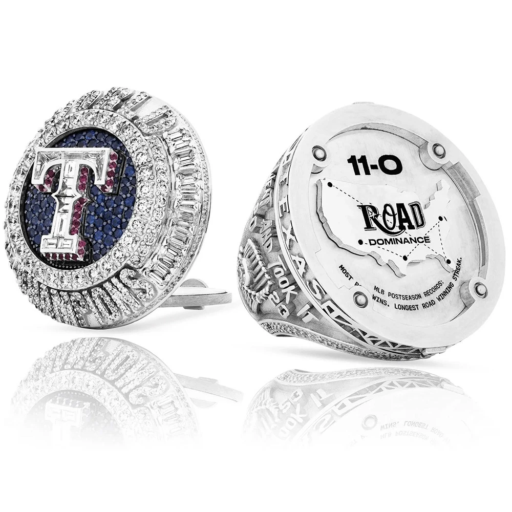 2023 Texas Rangers American Baseball Championship Men Ring Gift for Friends