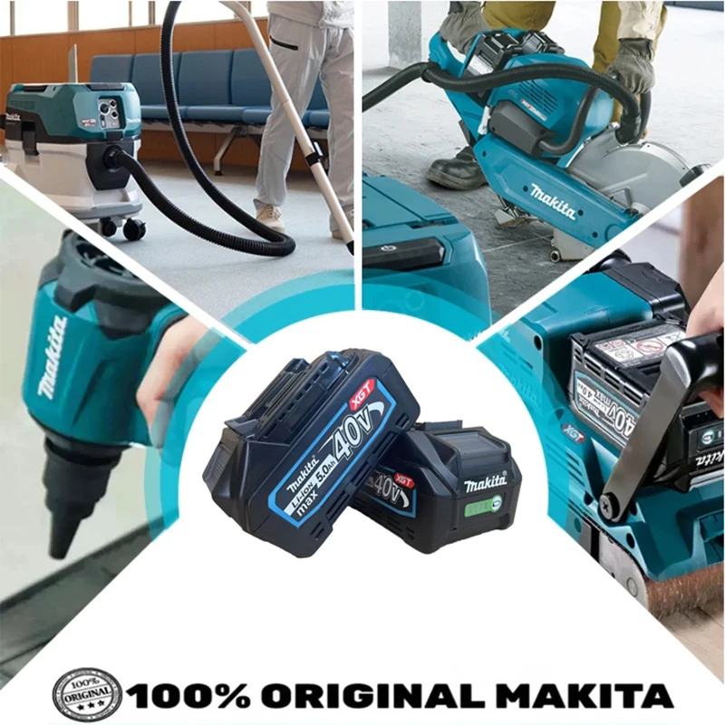 

Makita 40V lithium-ion battery, large capacity XGT 21700, 5.0 Ah, original Makita BL4025、BL4040、BL4050， Rechargeable battery