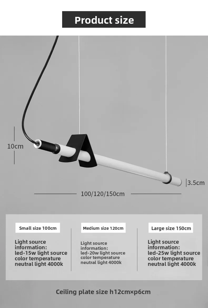 ثريا بار بسيطة من كلمة واحدة بتصميم عصري لمطعم الاستوديو