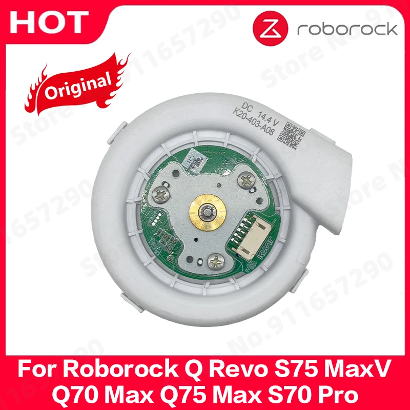 Original Roborock Q Revo S75 MaxV Q70 Max Q75 Max S70 Pro Fan Engine 6000Pa Robot Vacuum Cleaner Accessories