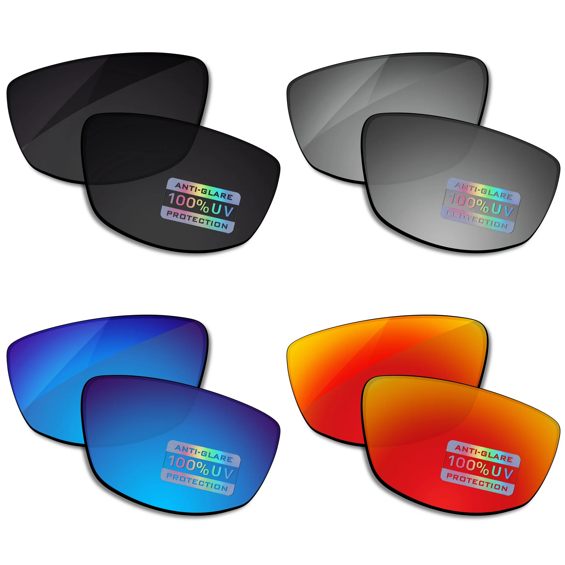 

MYCOURAG Replacement Lenses for Bolle Python 11328 - 67mm Sunglasses UV400 Protection Multi-Color