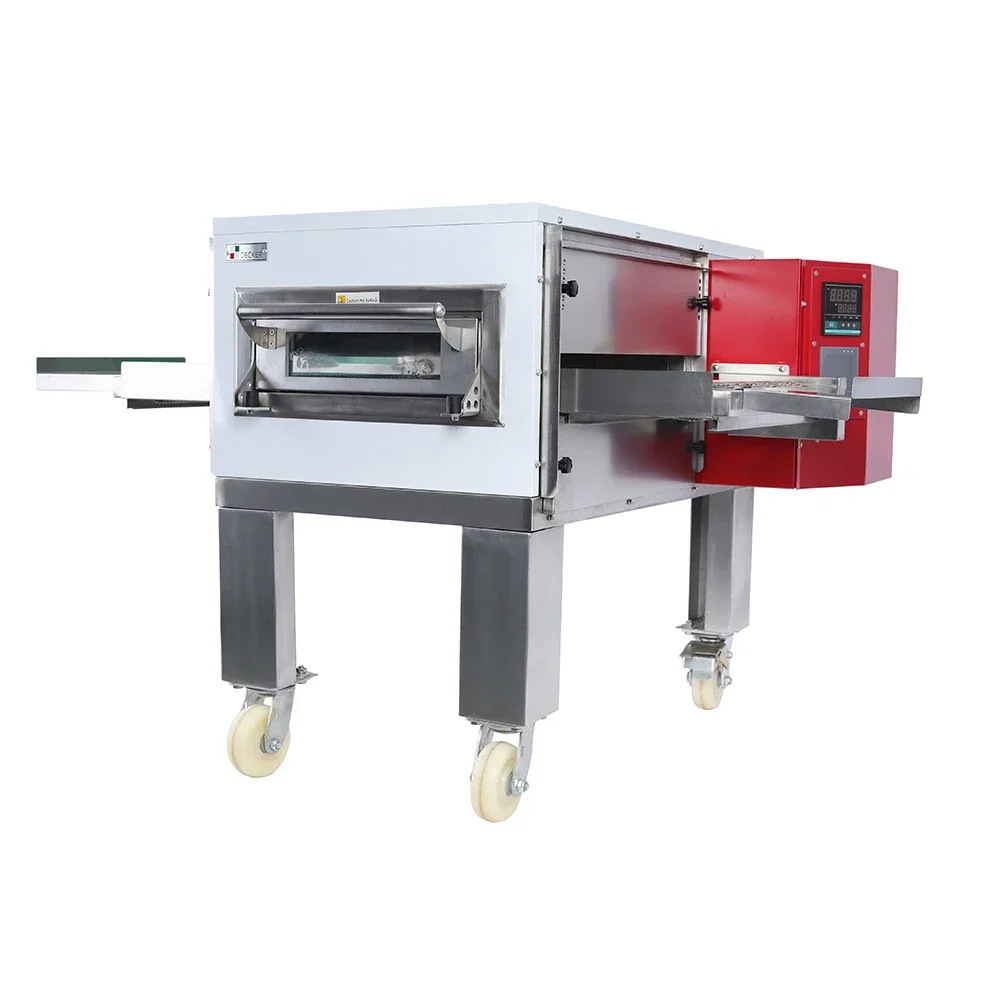 Commercial 380V 12-32inch Industrial Conveyor Pizza Baking Oven Pizza Machine Italian