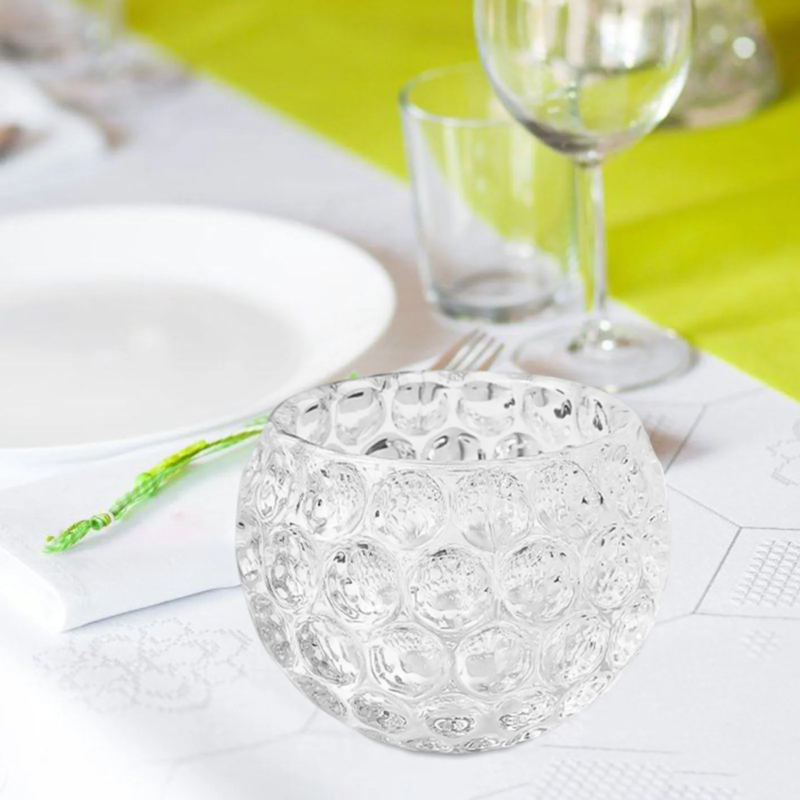 Nordic Glass Candle Holders Decorative Pillar Candle Stands for Birthday Wedding Parties Dinner Table Centerpiece Ornament