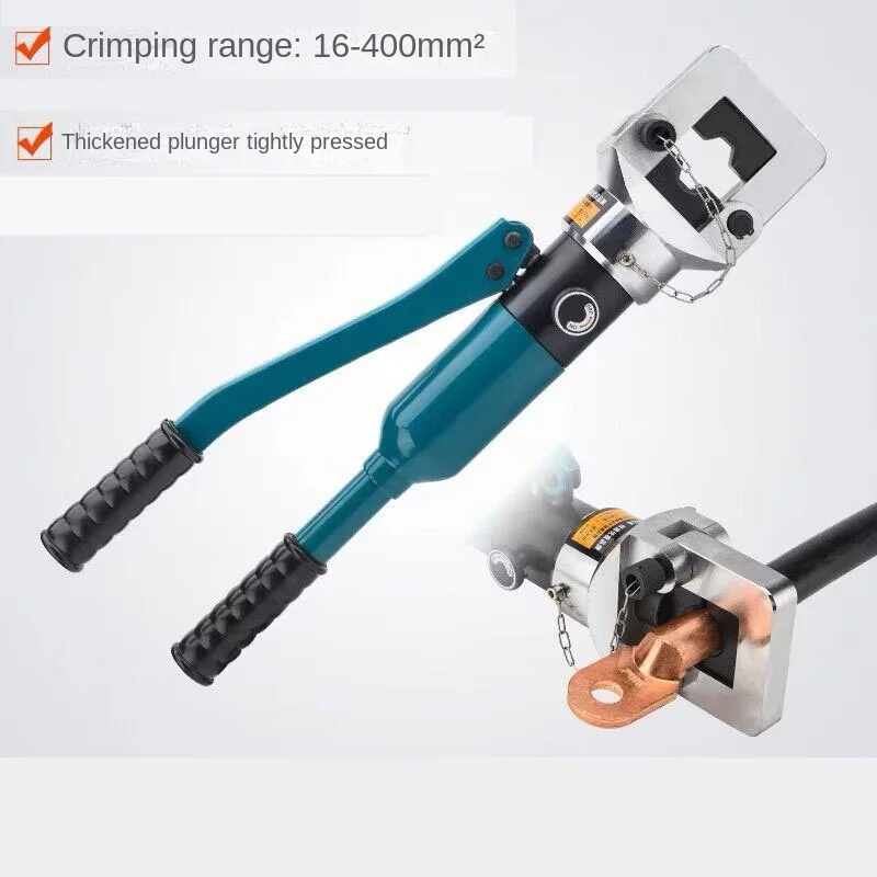 

Yqk-400 Integral Hydraulic Pliers Tool Crimping Pliers 16-400Mm2 Manual Copper and Aluminum Terminal Crimping Pliers
