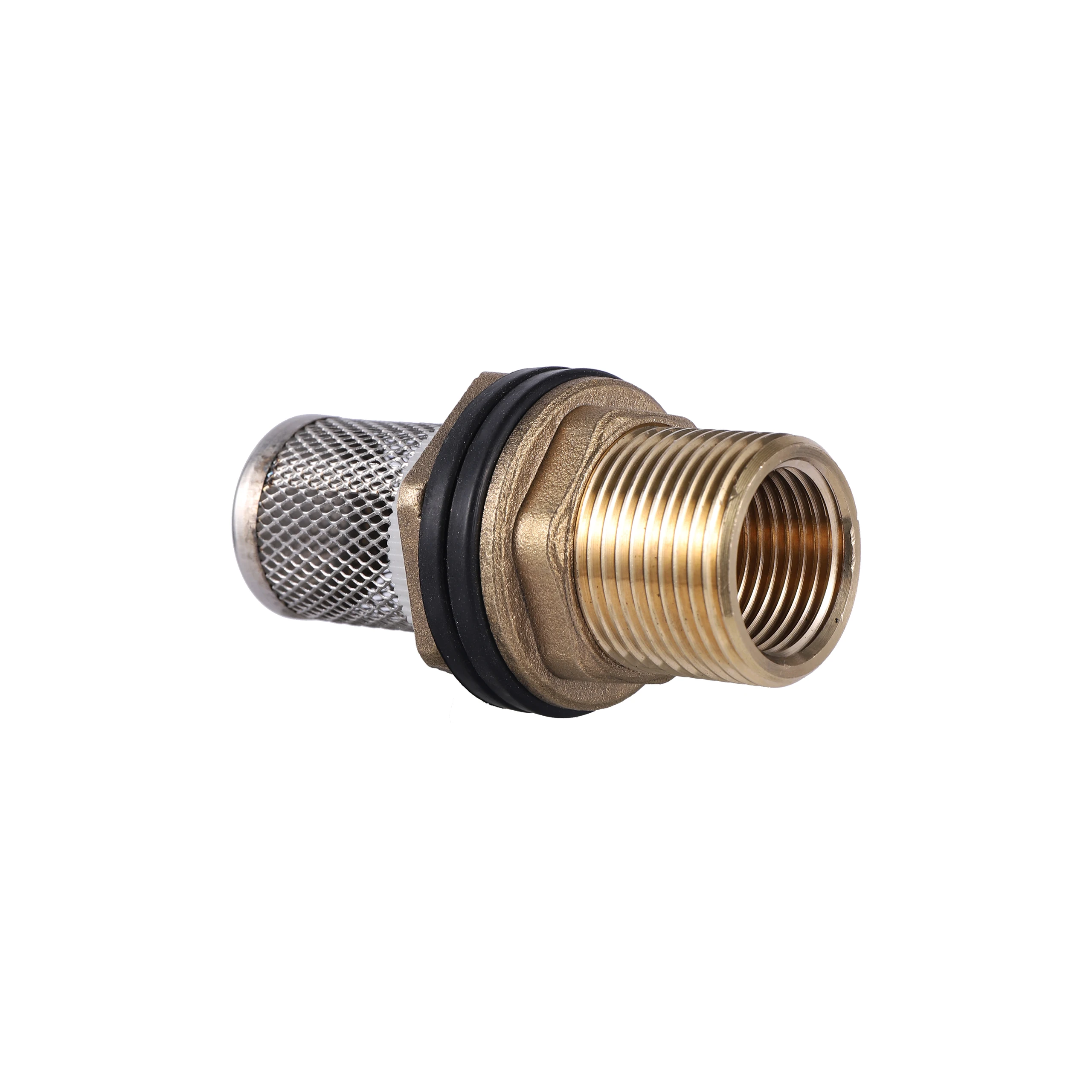 

1/2" 3/4" Water Tank Joints with Filter Silicone Gasket Fish Tank Coupling Connector Garden Irrigation Pipeline Adapter 1Pc