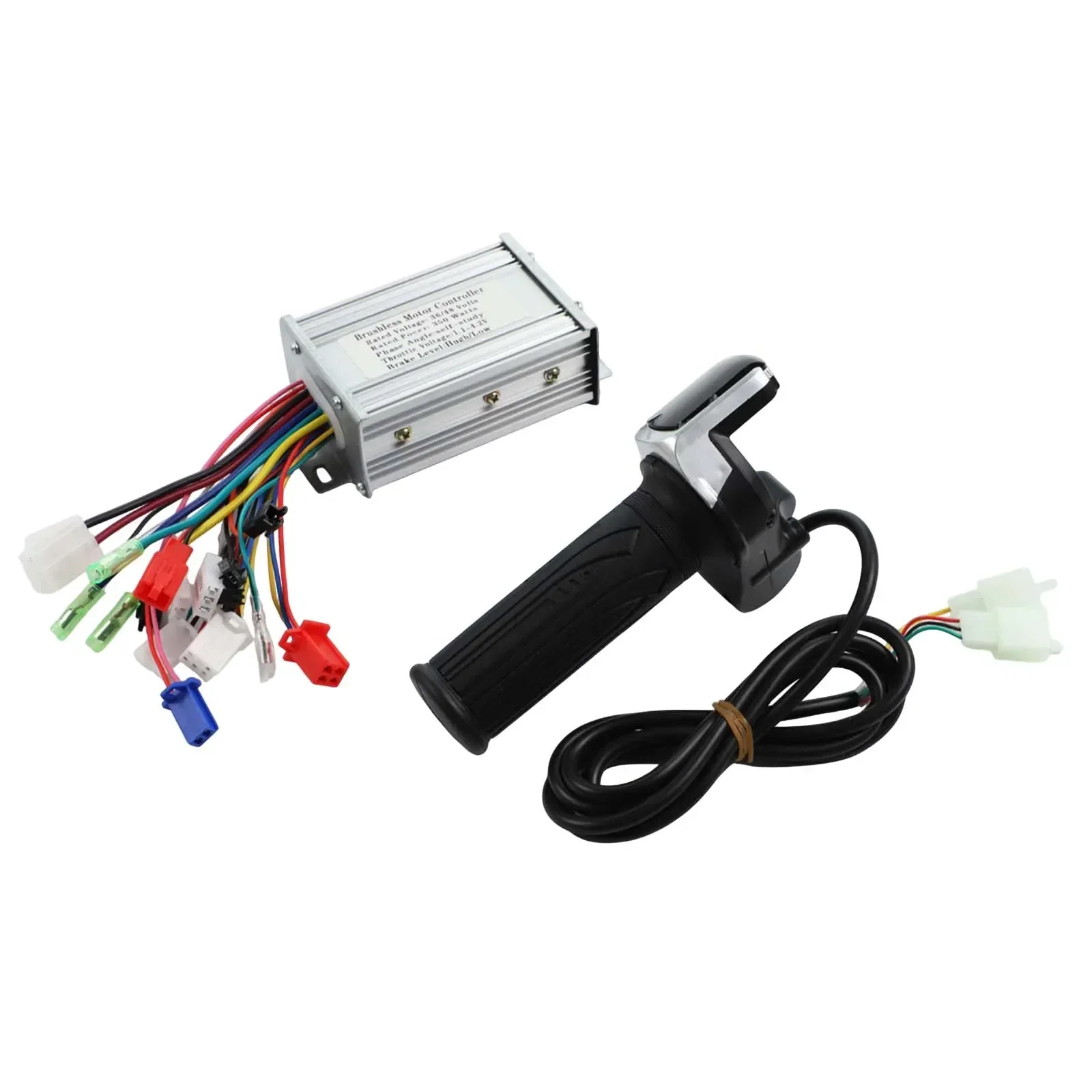 

Brushless Motor Controller LCD Throttle Display Ebike Upgrade ABS Throttle Material For 36V 48V Battery 100x65x33mm