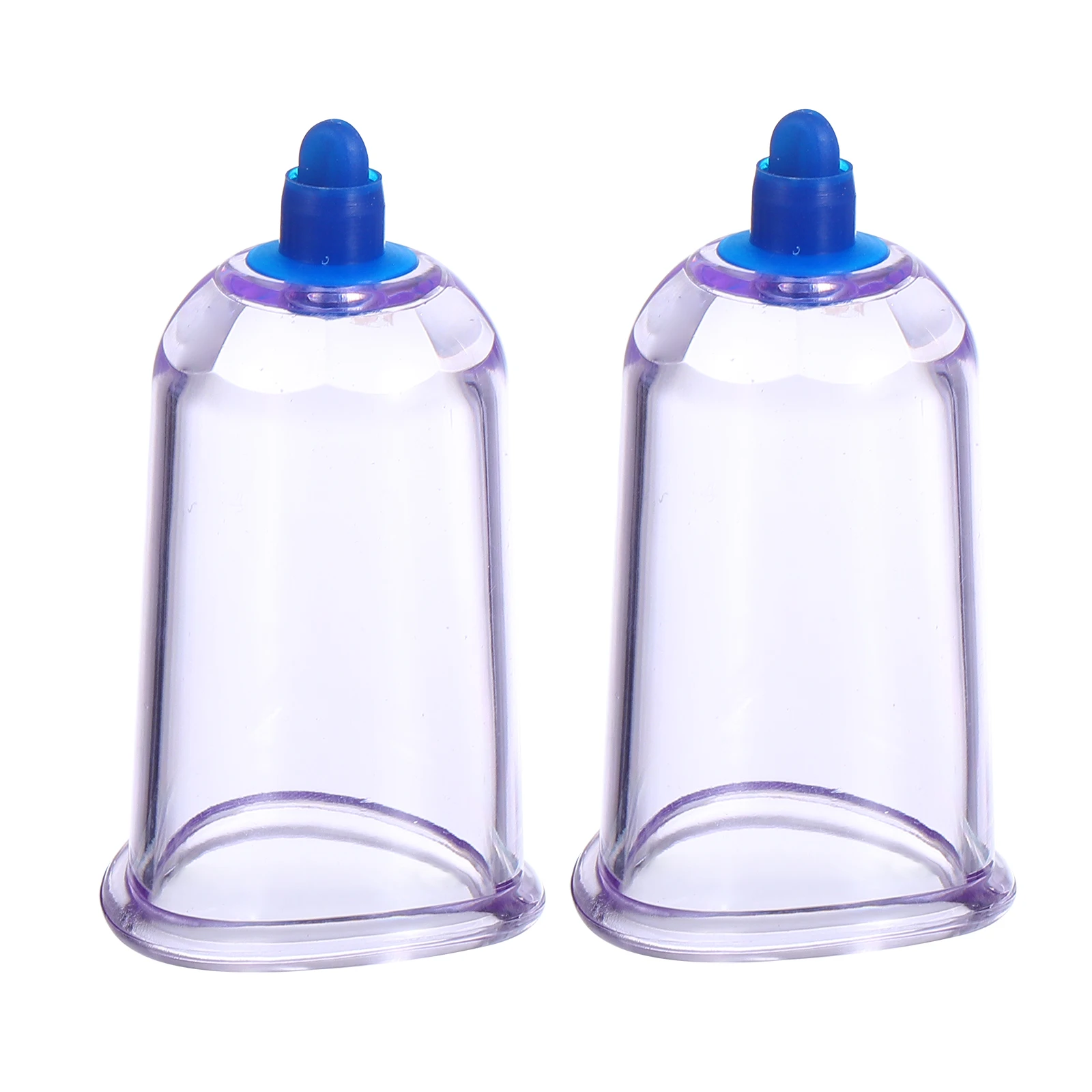 

2pcs Special Shaped Cupping Device Smooth Surface Portable Moxibustion Cup Therapy Tool Health Gift Safe Material Ideal Choice