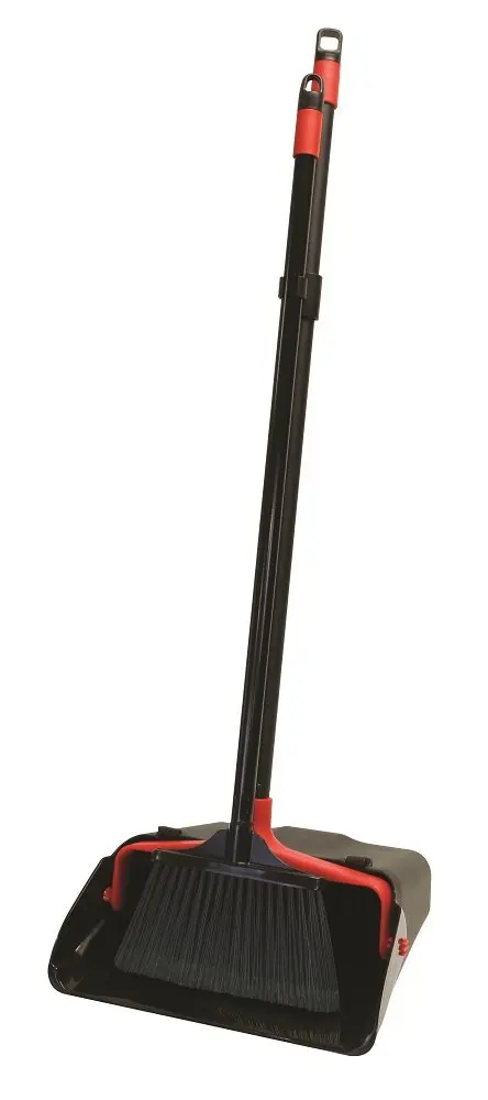 

O'Cedar Commercial 96200-6 MaxiPlus Dust Pan with Lobby Broom, Unassembled (Pack of 6)